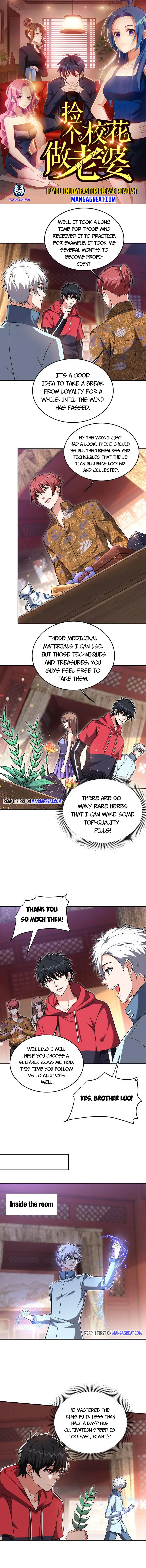 Picking Up A School Beauty To Be Wife — Chapter 327 — page 1