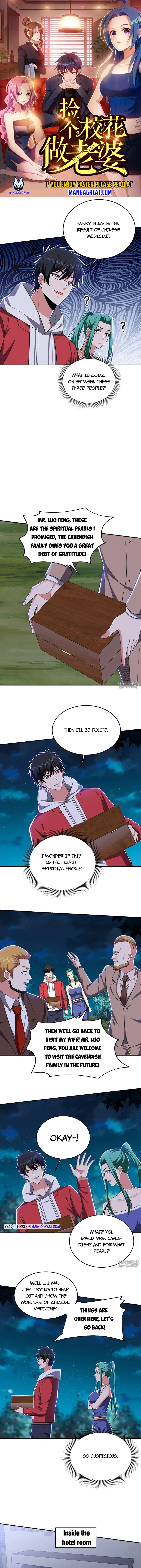 Picking Up A School Beauty To Be Wife — Chapter 351 — page 1