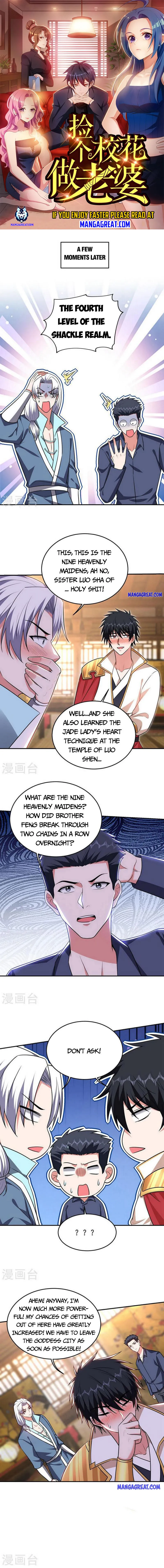 Picking Up A School Beauty To Be Wife — Chapter 370 — page 1