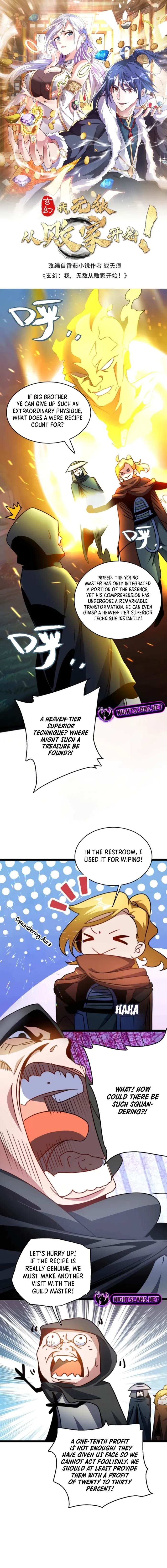 Mixed Fantasy – My Journey To Become Invincible From Big-Spending Begins! — Chapter 99 — page 1