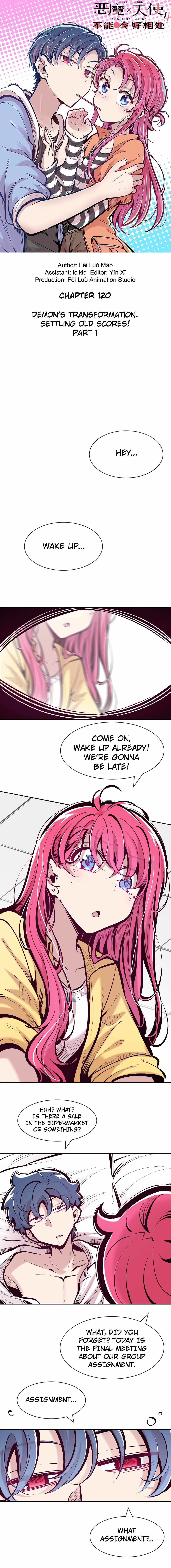 Demon X Angel, Can’t Get Along! — Chapter 120 — page 1
