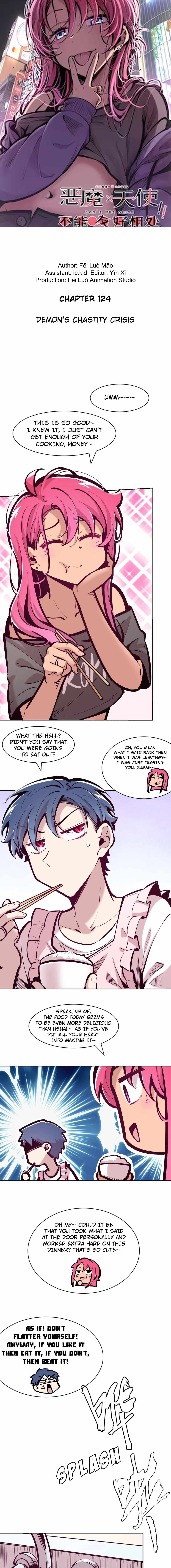 Demon X Angel, Can’t Get Along! — Chapter 124 — page 1