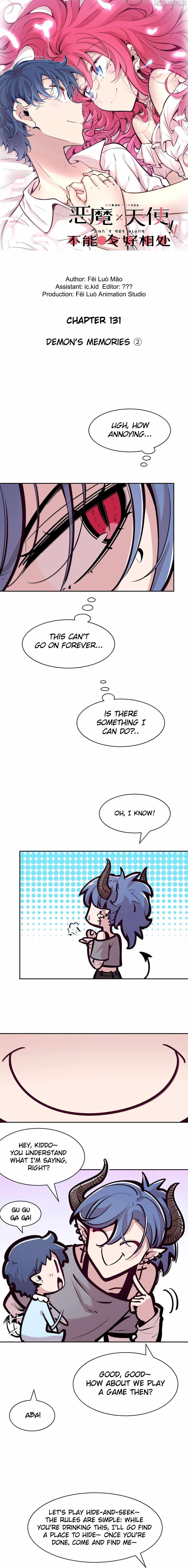 Demon X Angel, Can’t Get Along! — Chapter 131.1 — page 1