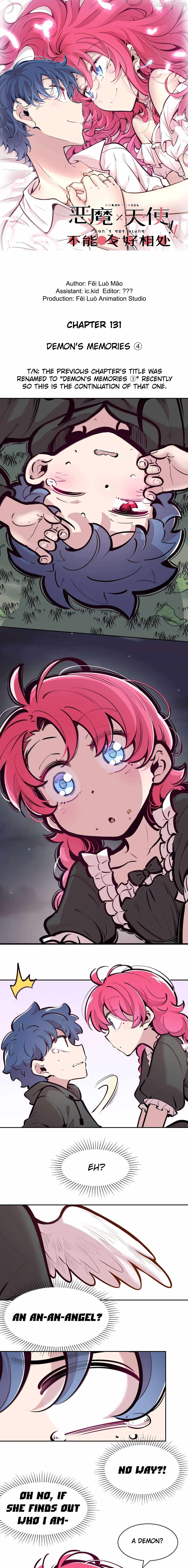 Demon X Angel, Can’t Get Along! — Chapter 131.3 — page 1