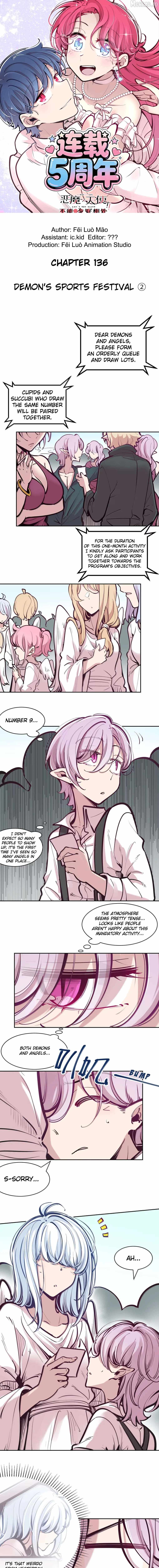 Demon X Angel, Can’t Get Along! — Chapter 136.1 — page 1