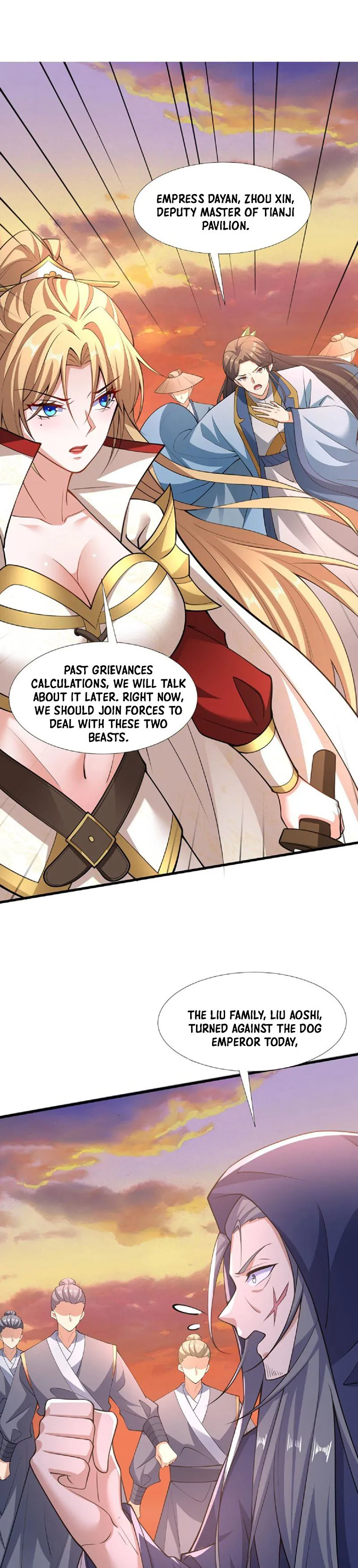 It’s Over! Empress’ Husband is Actually Invincible — Chapter 124 — page 2