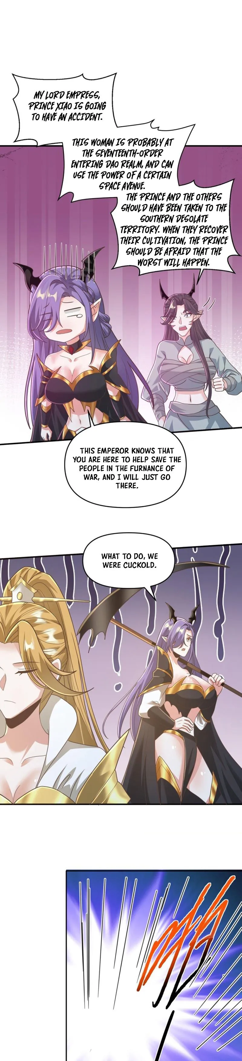 It’s Over! Empress’ Husband is Actually Invincible — Chapter 134 — page 7