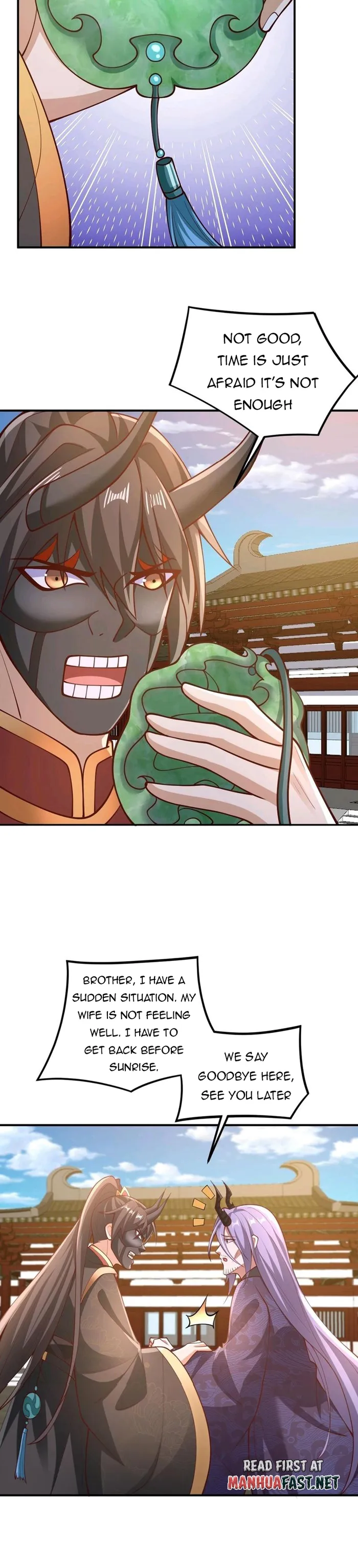 It’s Over! Empress’ Husband is Actually Invincible — Chapter 203 — page 11