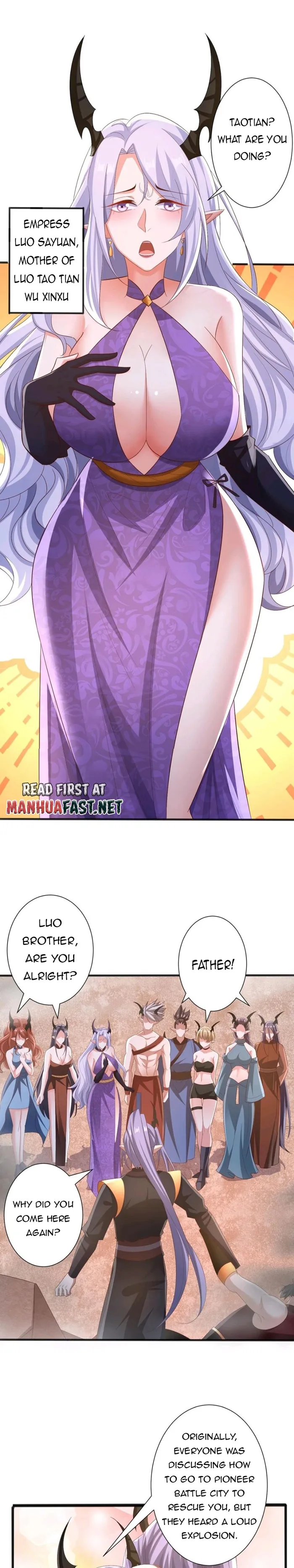 It’s Over! Empress’ Husband is Actually Invincible — Chapter 205 — page 3