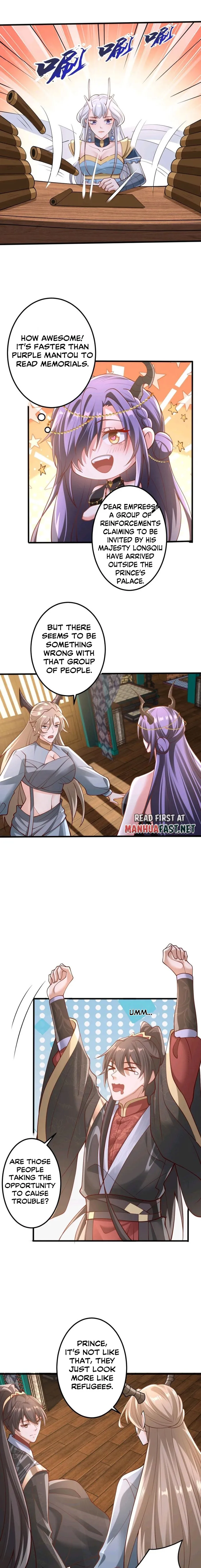 It’s Over! Empress’ Husband is Actually Invincible — Chapter 218 — page 3