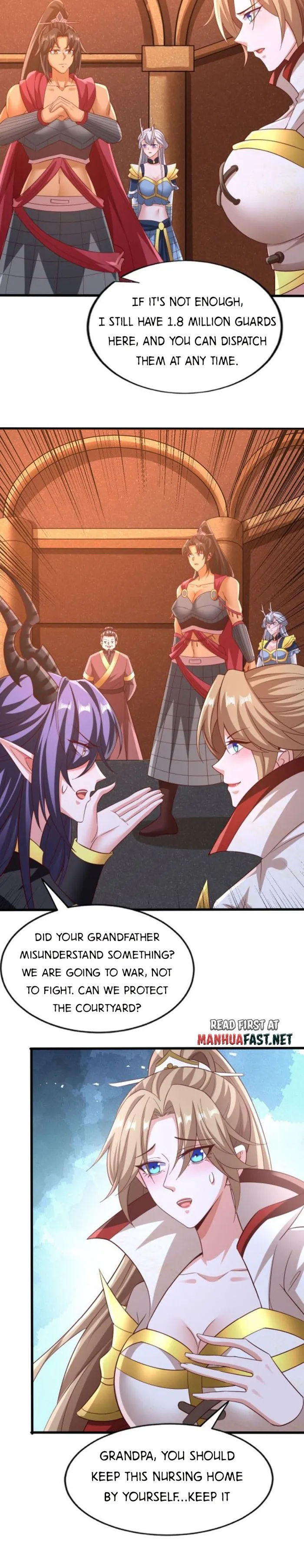 It’s Over! Empress’ Husband is Actually Invincible — Chapter 282 — page 8