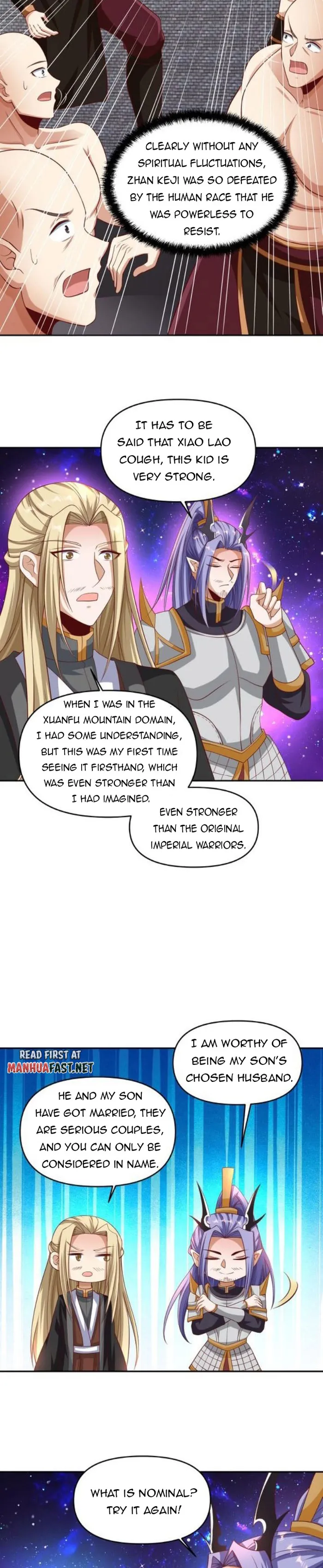 It’s Over! Empress’ Husband is Actually Invincible — Chapter 295 — page 8