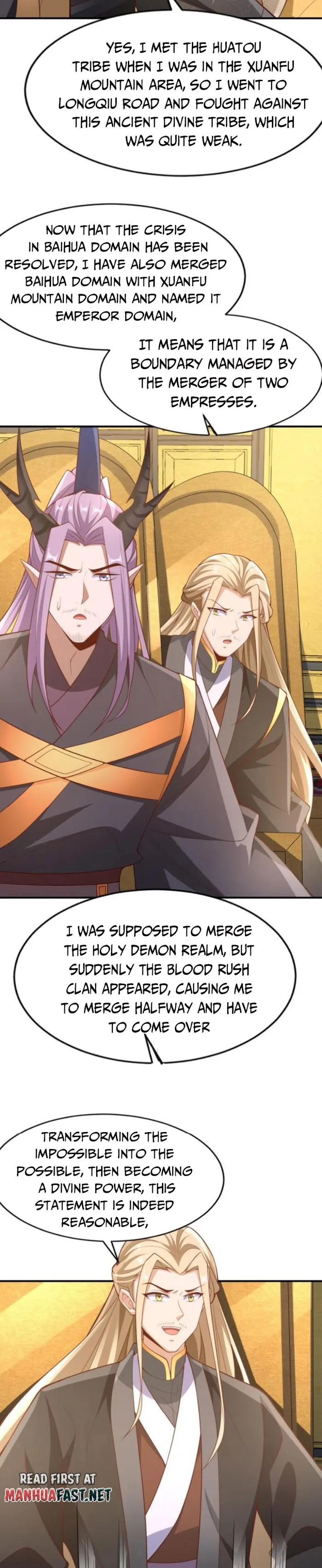 It’s Over! Empress’ Husband is Actually Invincible — Chapter 308 — page 3