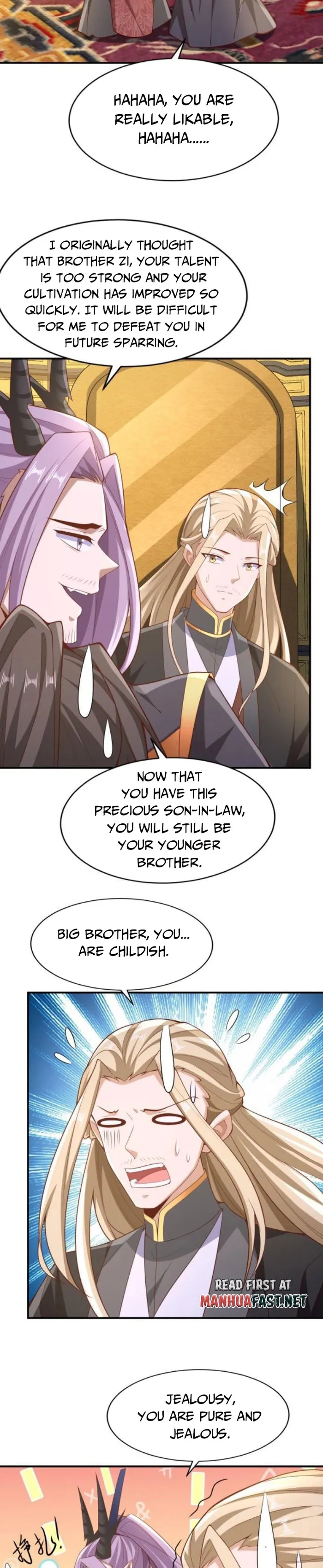 It’s Over! Empress’ Husband is Actually Invincible — Chapter 308 — page 9