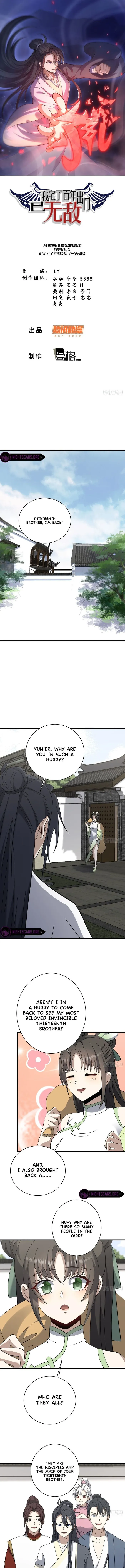 Invincible After a Hundred Years of Seclusion — Chapter 117 — page 1