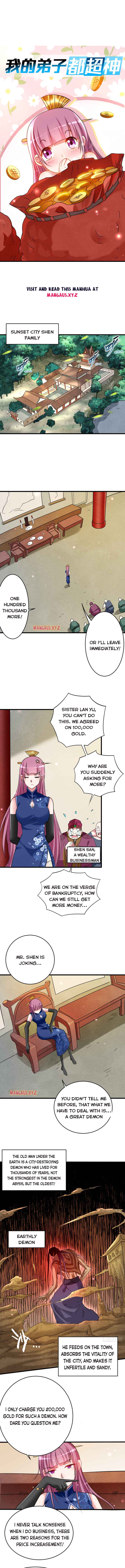My disciples are super gods – Manhuaus — Chapter 100 — page 1