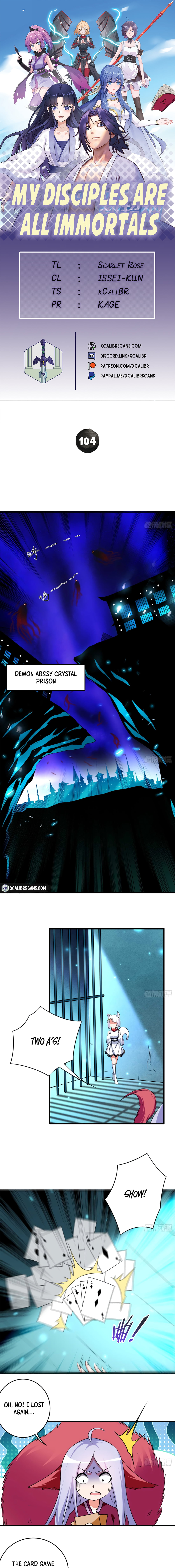 My disciples are super gods – Manhuaus — Chapter 104 — page 1
