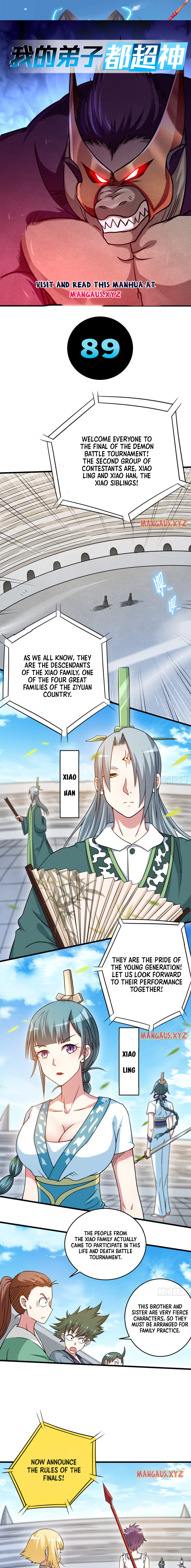 My disciples are super gods – Manhuaus — Chapter 89 — page 1