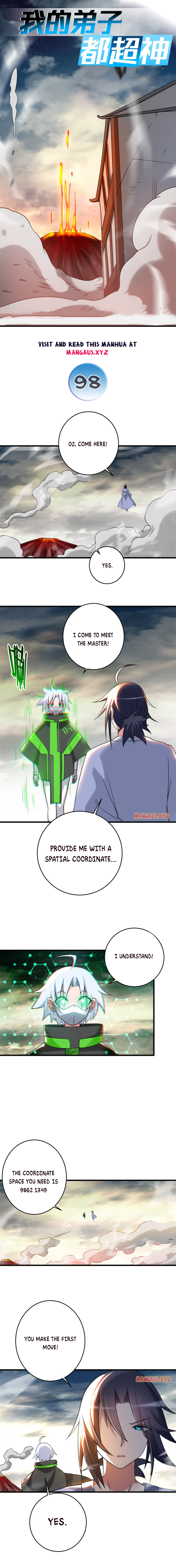 My disciples are super gods – Manhuaus — Chapter 98 — page 1