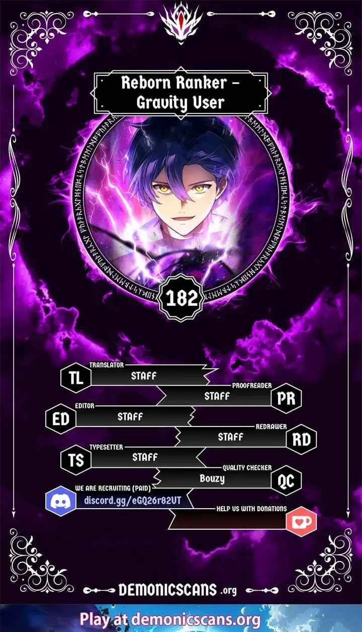 Reborn Ranker – Gravity User — Chapter 182 — page 1