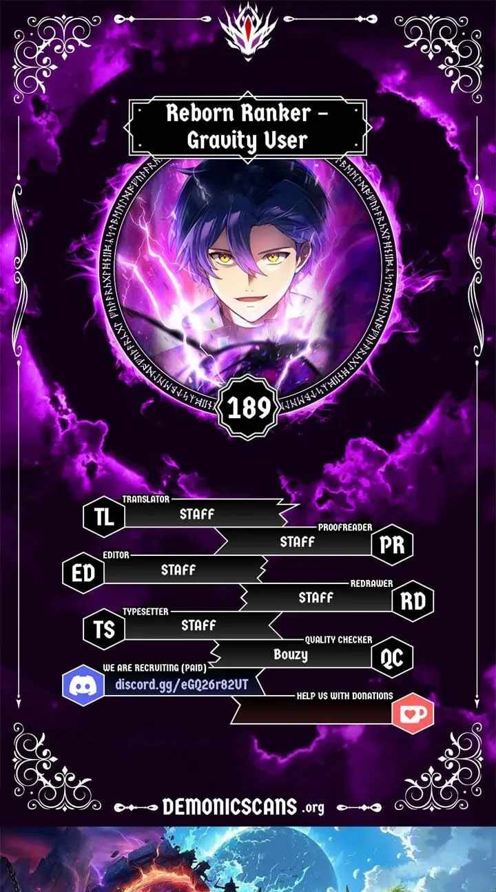 Reborn Ranker – Gravity User — Chapter 189 — page 1
