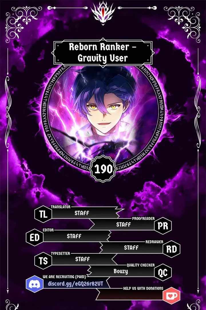 Reborn Ranker – Gravity User — Chapter 190 — page 1