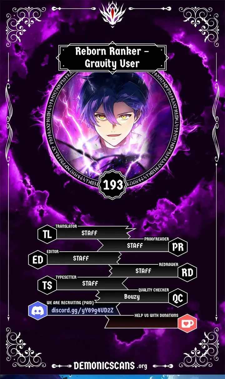 Reborn Ranker – Gravity User — Chapter 193 — page 1