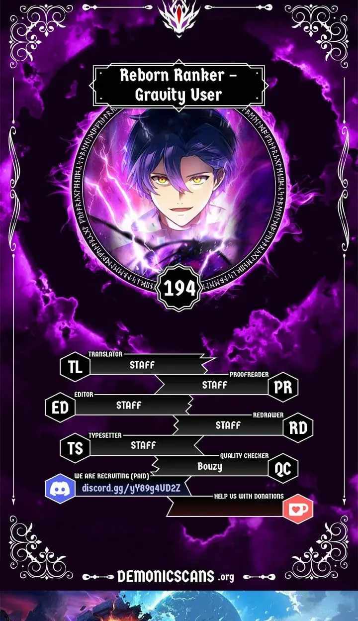 Reborn Ranker – Gravity User — Chapter 194 — page 1