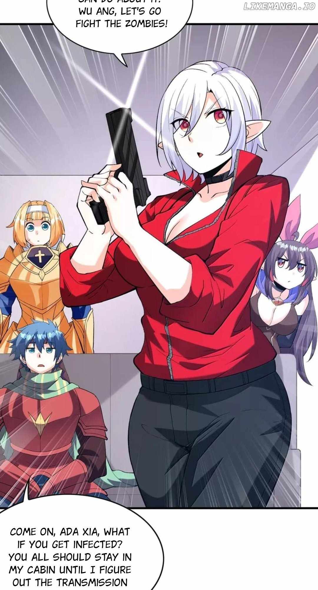 My Harem Is Entirely Female Demon Villains — Chapter 202 — page 19