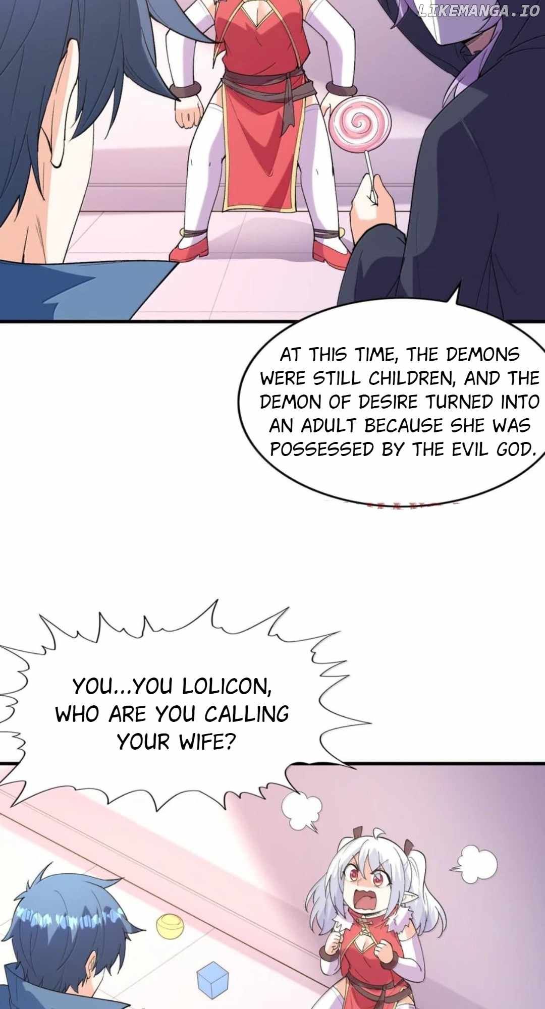 My Harem Is Entirely Female Demon Villains — Chapter 212 — page 42