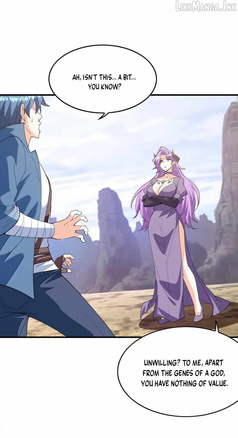 My Harem Is Entirely Female Demon Villains — Chapter 214 — page 15