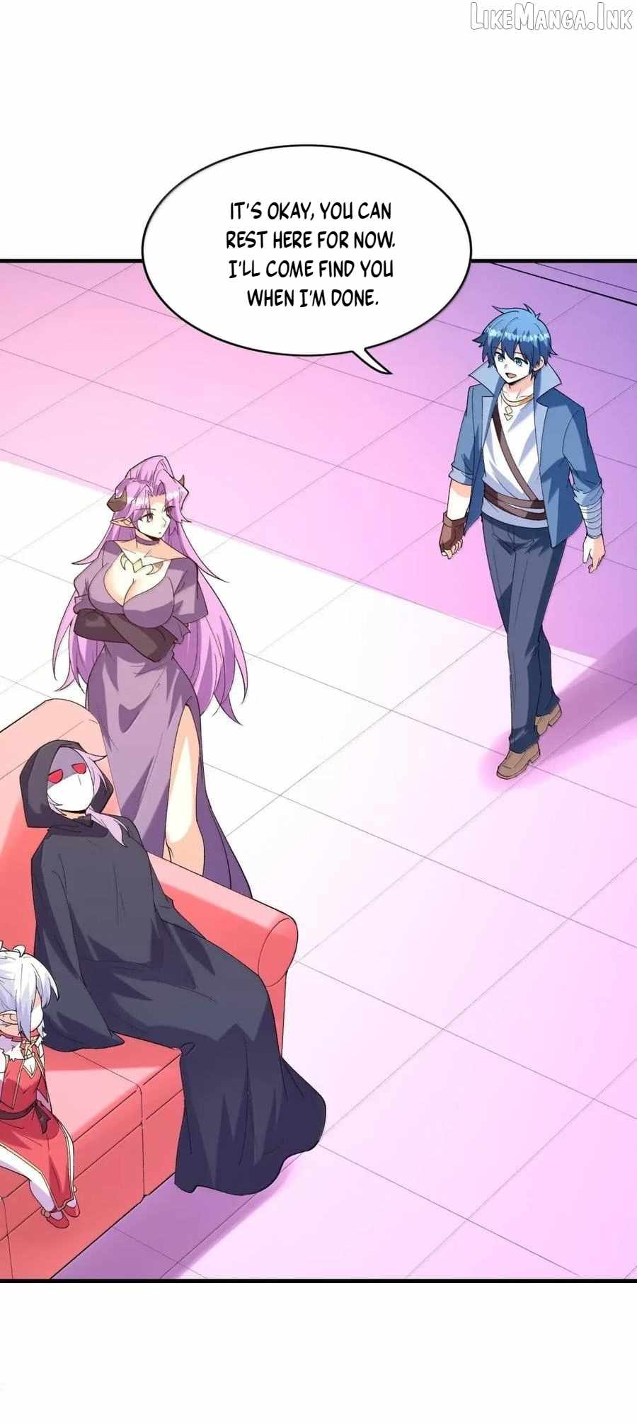My Harem Is Entirely Female Demon Villains — Chapter 214 — page 27