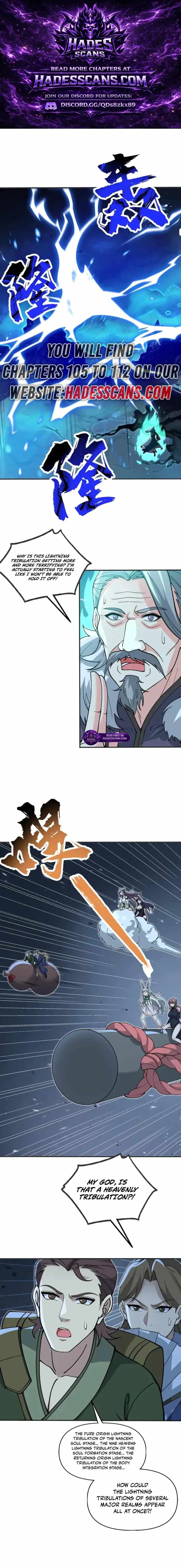 After Ten Years of Chopping Wood, Immortals Begged To Become My Disciples — Chapter 109 — page 1