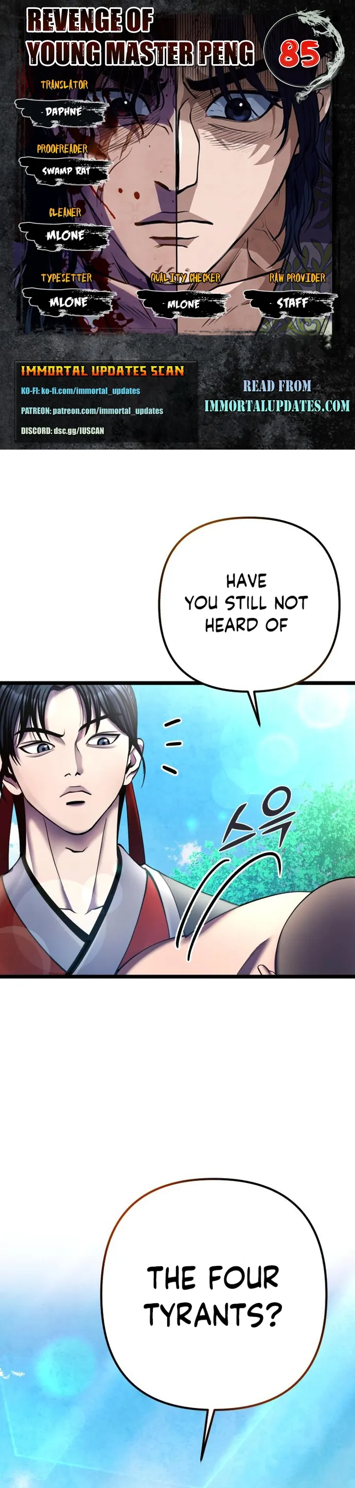 Ha Buk Paeng’s youngest son — Chapter 85 — page 1
