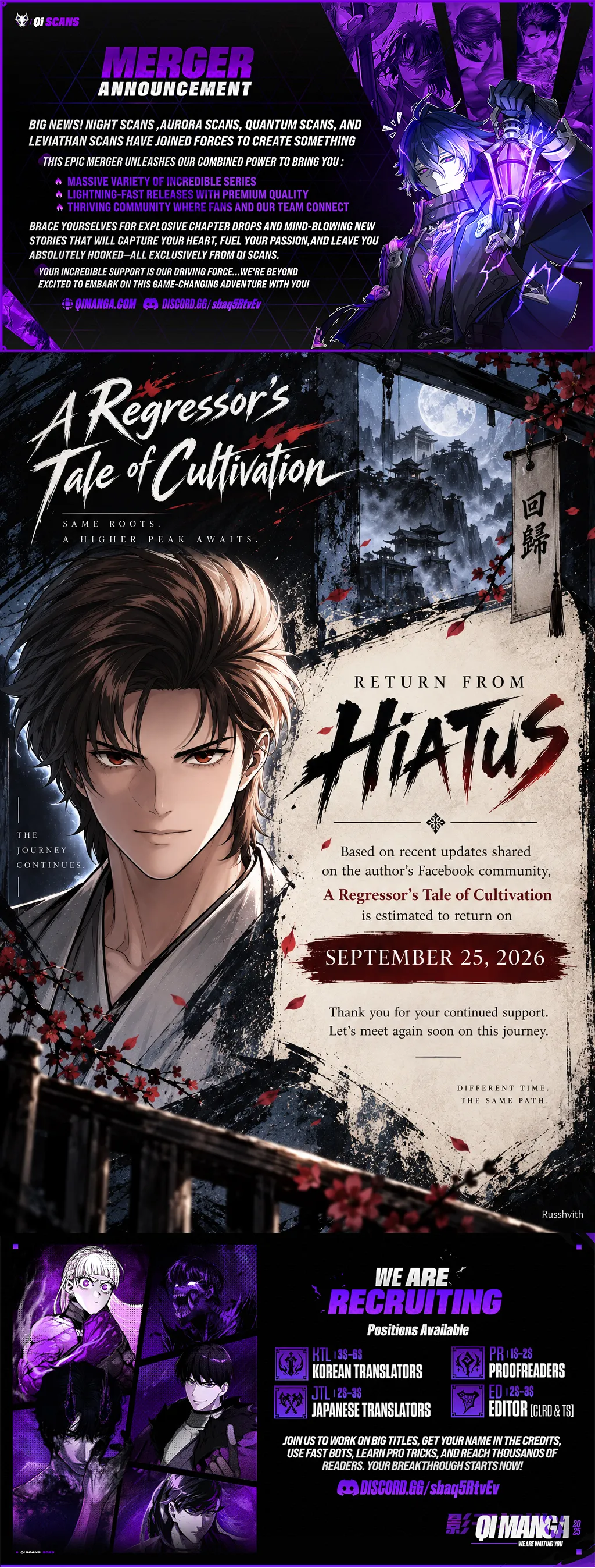 A Regressor’s Tale of Cultivation — Chapter 25.6 — page 1