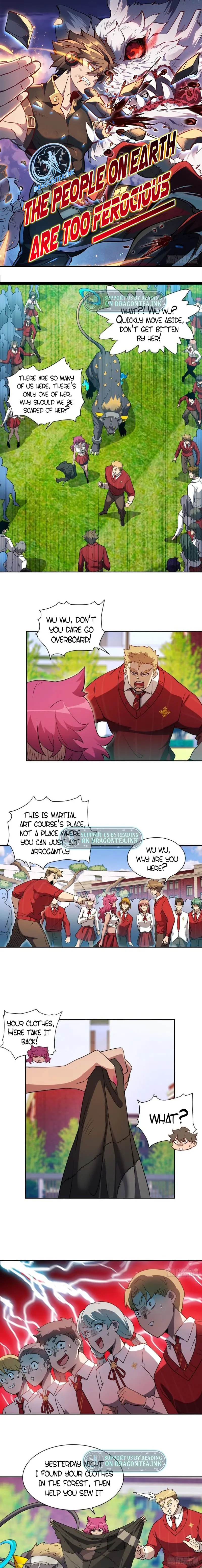 The People On Earth Are Too Ferocious — Chapter 116 — page 1