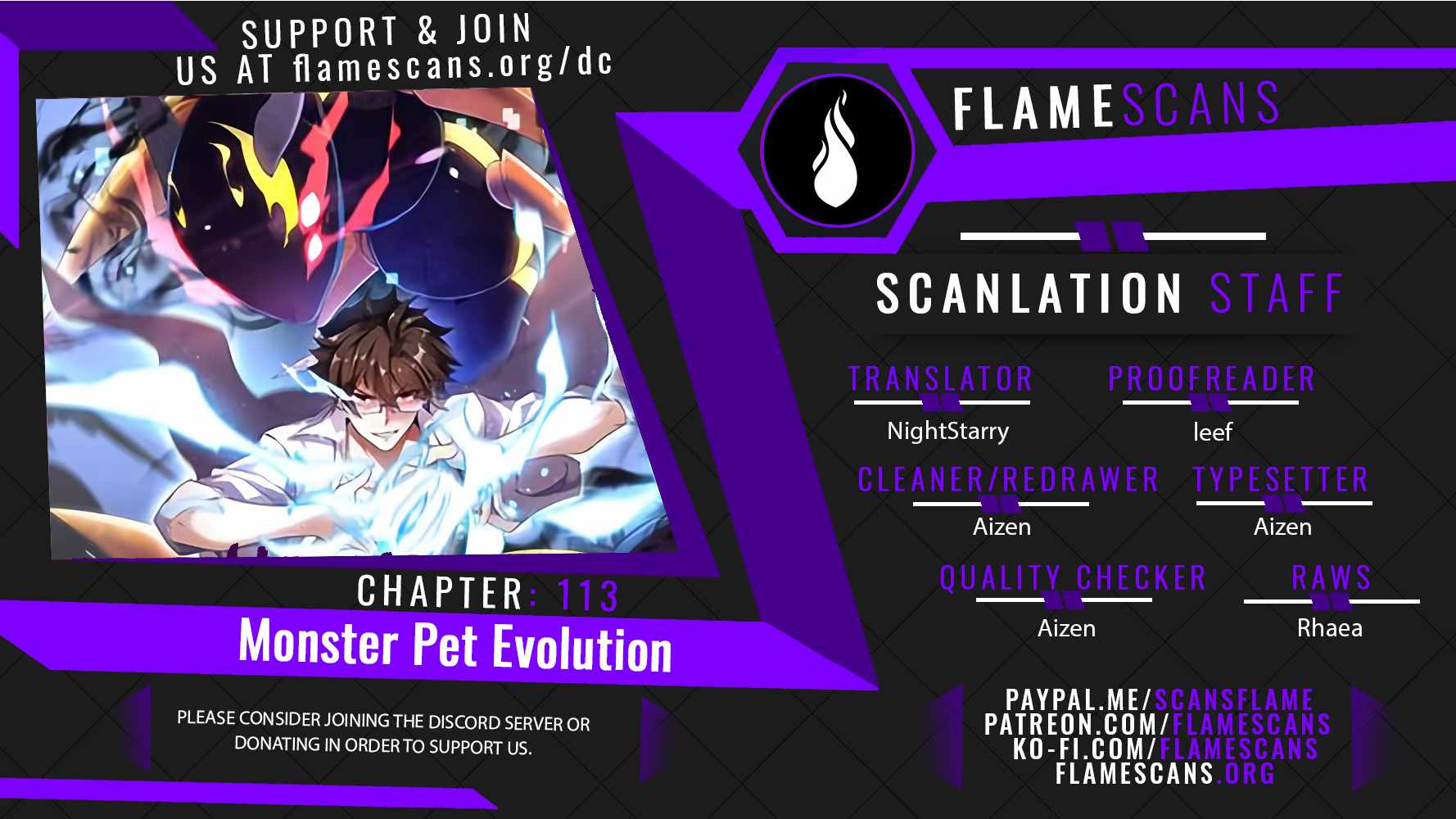 Monster Pet Evolution — Chapter 113 — page 1