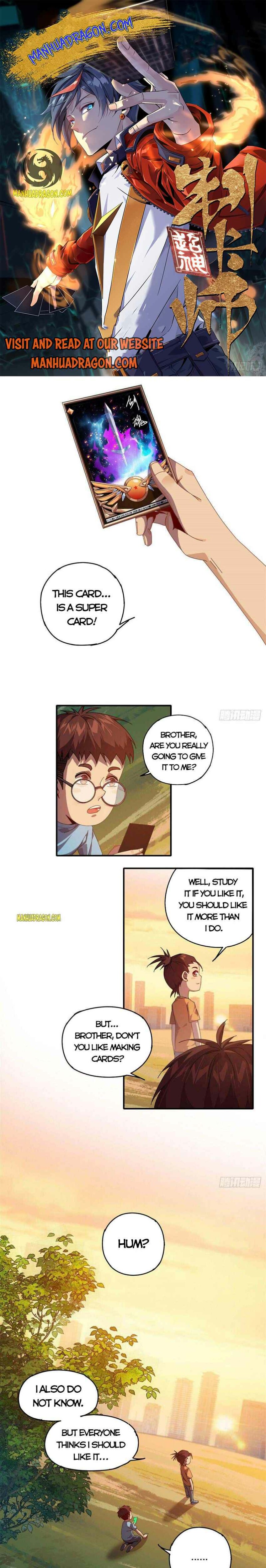 Super God Card Maker — Chapter 80 — page 1