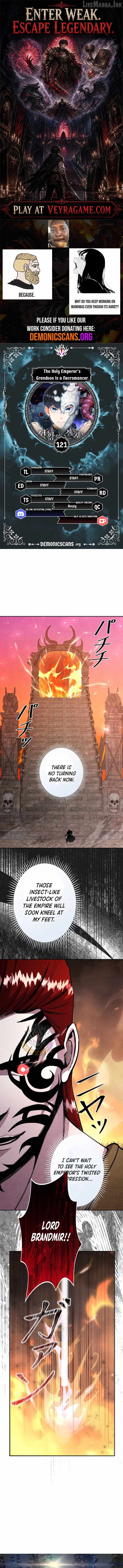 Holy Emperor’s Grandson is a Necromancer — Chapter 121 — page 1