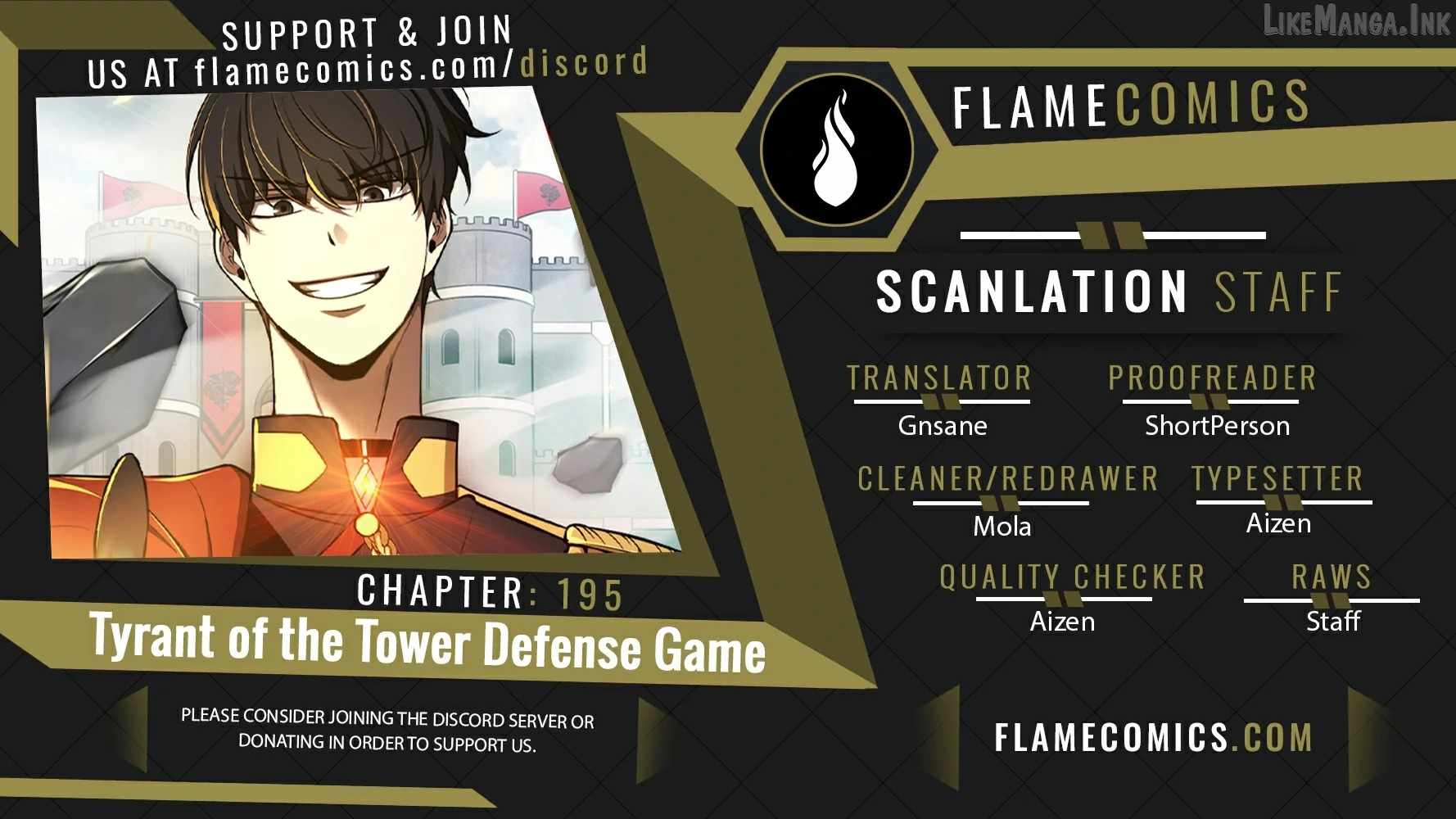 I Became the Tyrant of a Defence Game — Chapter 195 — page 1