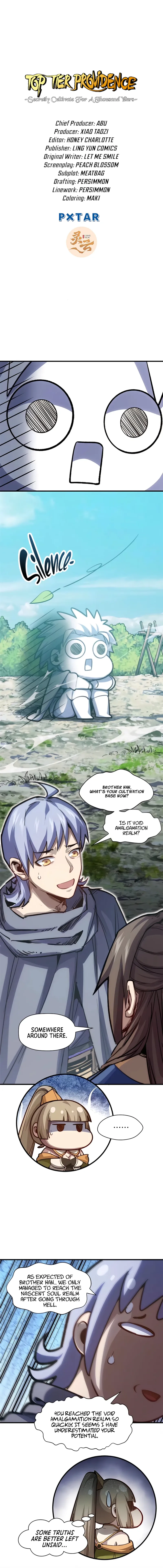 Top Tier Providence: Secretly Cultivate for a Thousand Years — Chapter 101 — page 1