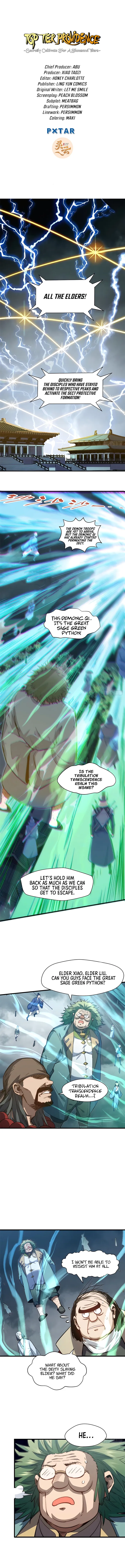 Top Tier Providence: Secretly Cultivate for a Thousand Years — Chapter 111 — page 1