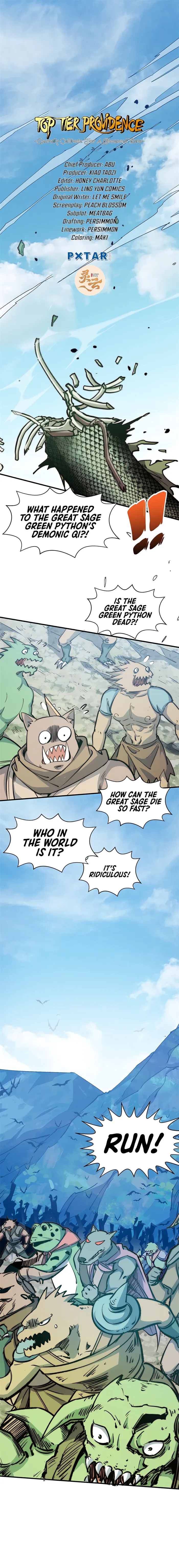 Top Tier Providence: Secretly Cultivate for a Thousand Years — Chapter 112 — page 1