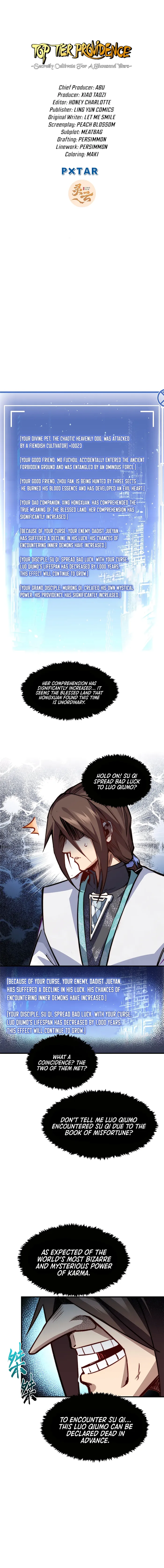 Top Tier Providence: Secretly Cultivate for a Thousand Years — Chapter 120 — page 2
