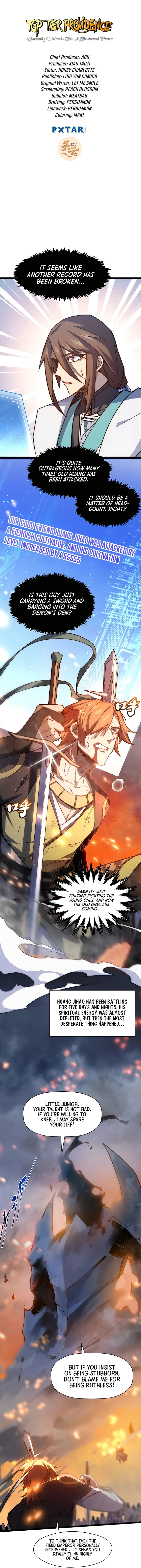 Top Tier Providence: Secretly Cultivate for a Thousand Years — Chapter 132 — page 1