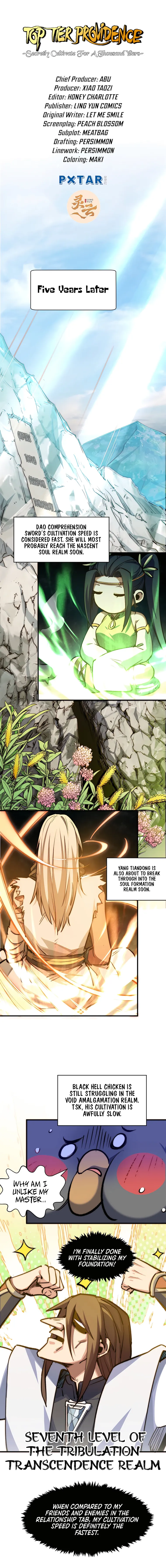 Top Tier Providence: Secretly Cultivate for a Thousand Years — Chapter 135 — page 1