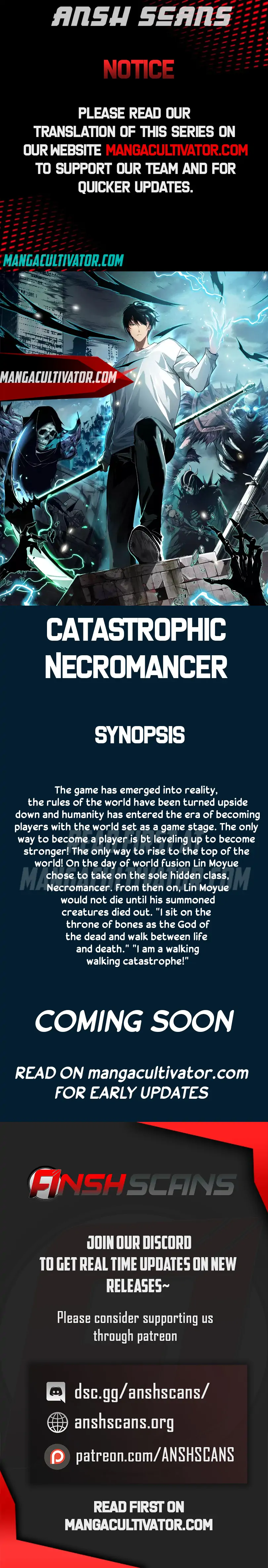 Disastrous Necromancer — Chapter 0.1 — page 1