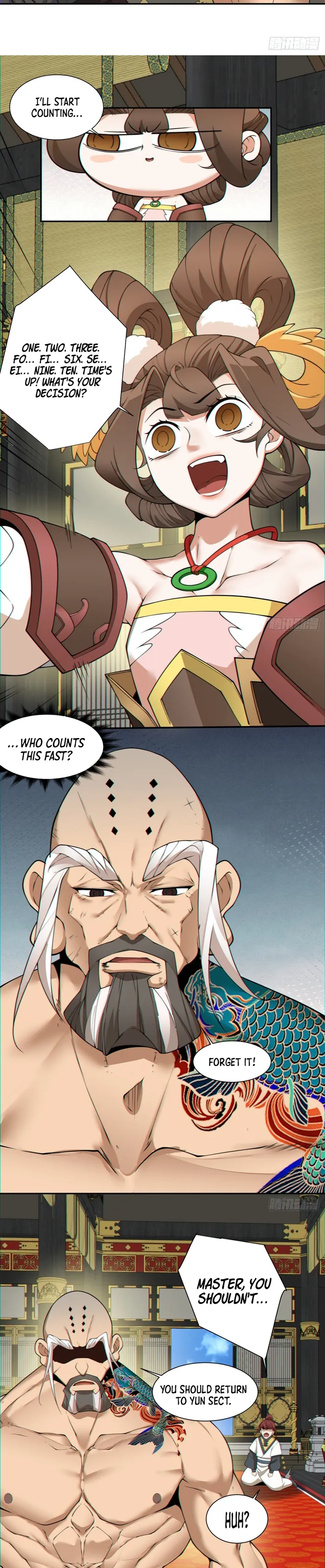 My Disciples Are All Big Villains — Chapter 112 — page 8