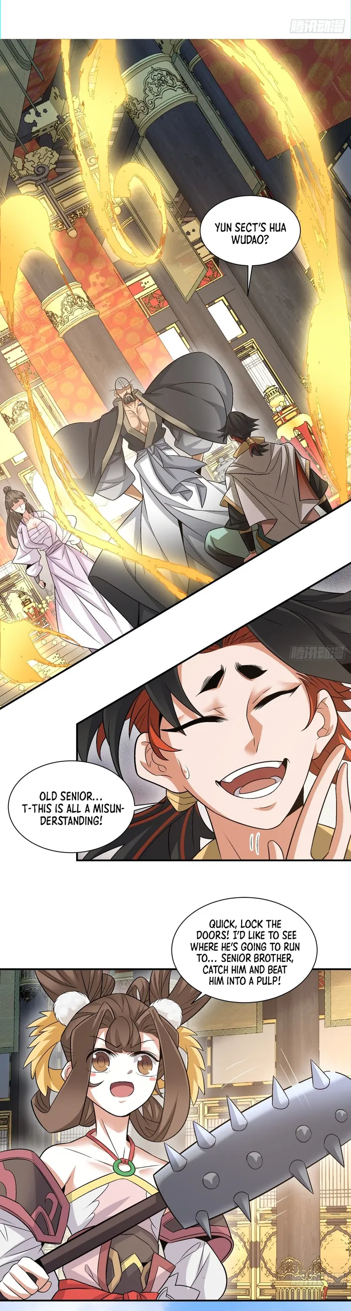 My Disciples Are All Big Villains — Chapter 116 — page 3