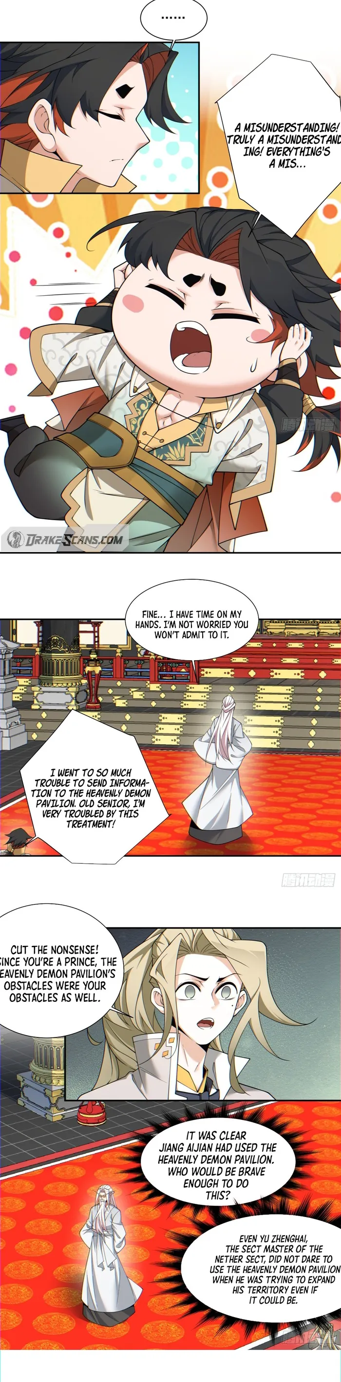 My Disciples Are All Big Villains — Chapter 116 — page 8